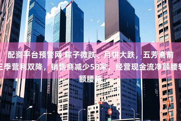 配资平台预警网 粽子微跌、月饼大跌，五芳斋前三季营利双降，销售商减少58家，经营现金流净额腰斩